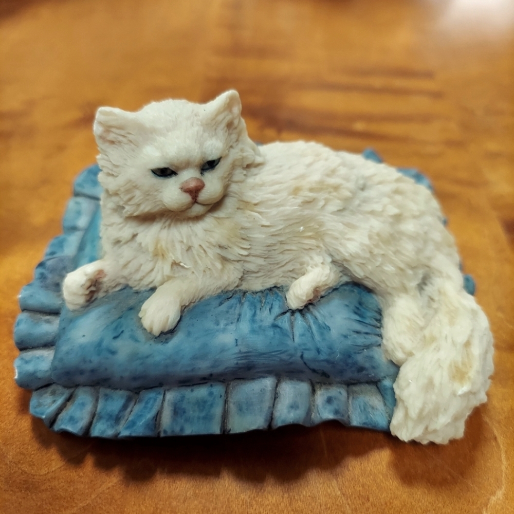 Persion Cat On A Pillow